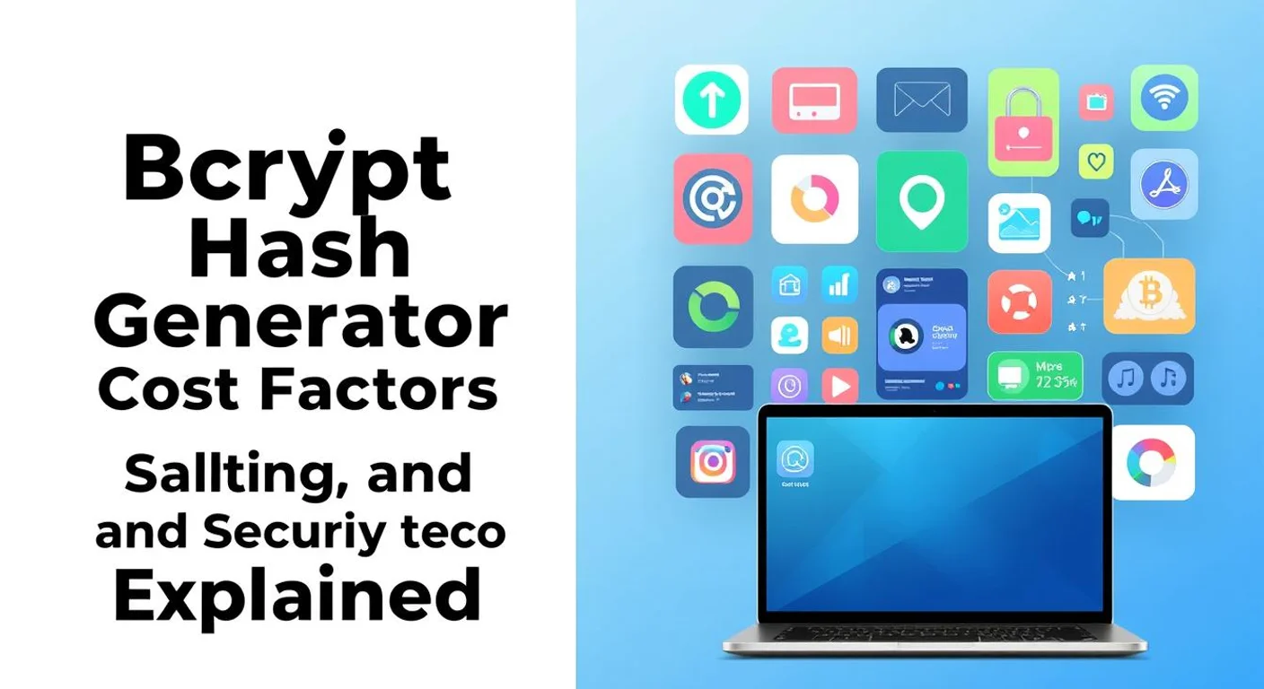 Bcrypt Hash Generator Guide: Cost Factors, Salting, and Security Explained