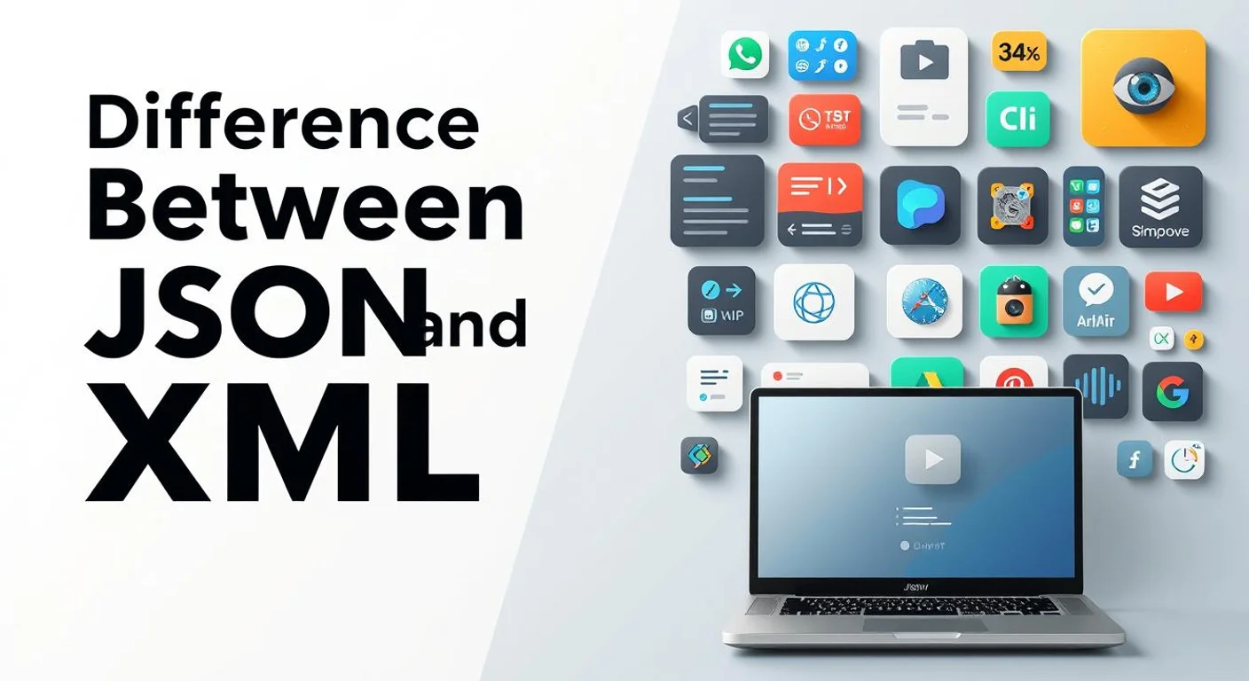 Difference Between JSON and XML: Free No Login 2026